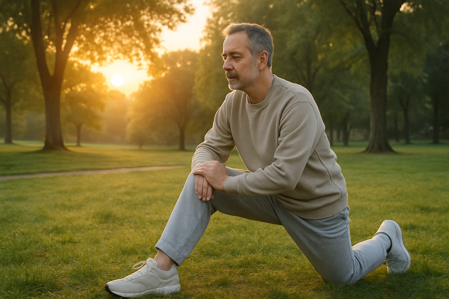 Jemné cvičenie na podporu pohyblivosti kolena a kĺbov